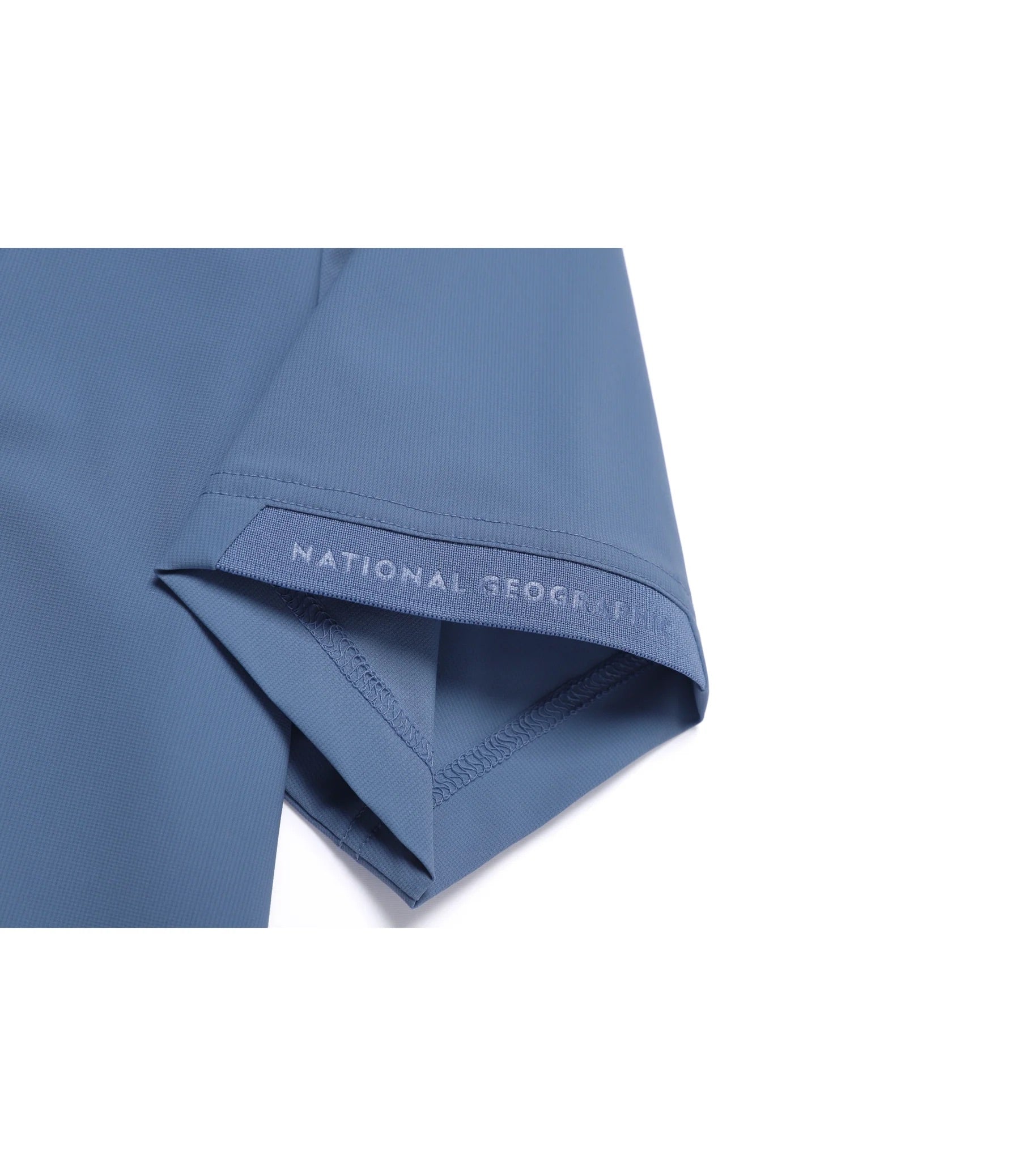 COOLING STRETCH SHORT SLEEVE POLO SHIRT MIDDLE BLUE