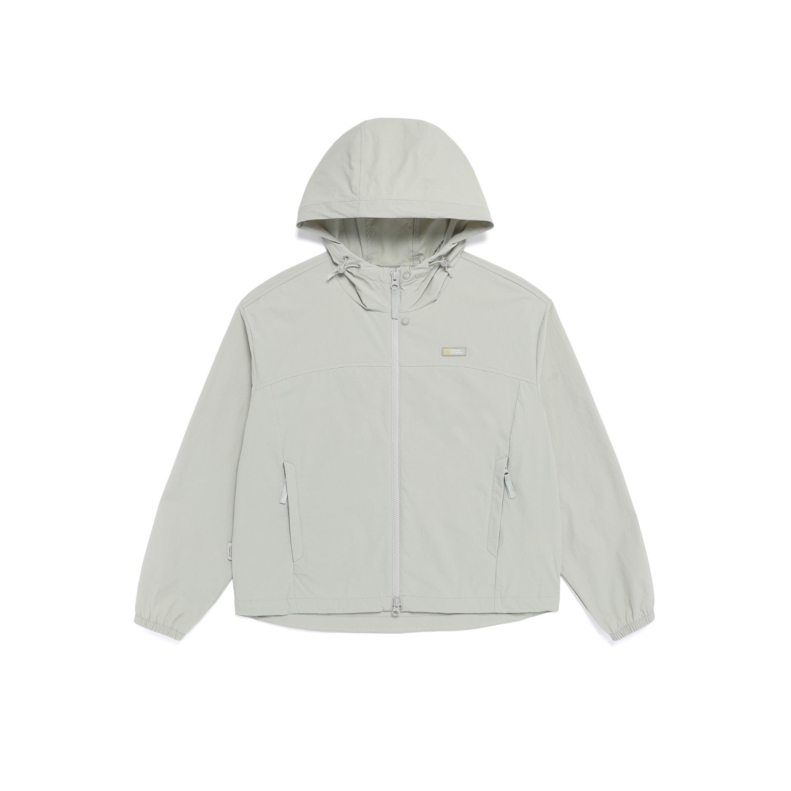 WOMEN'S ADELIE COOL-TOUCH STRETCH OVERFIT HOODED FULL ZIP-UP JADE