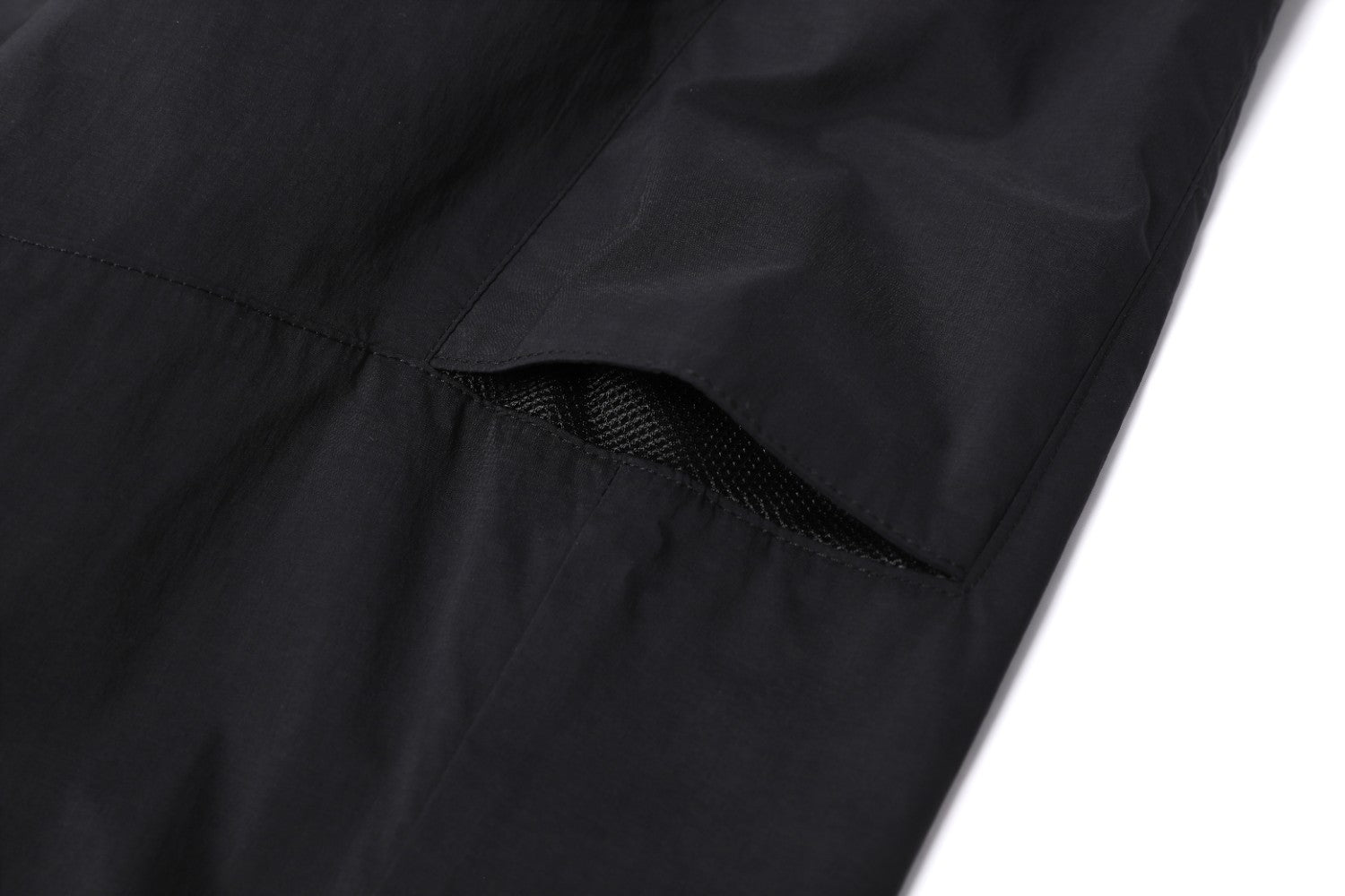 KIDS ADVENTURE AEROVENT VENTILATION WOVEN PANTS CARBON BLACK