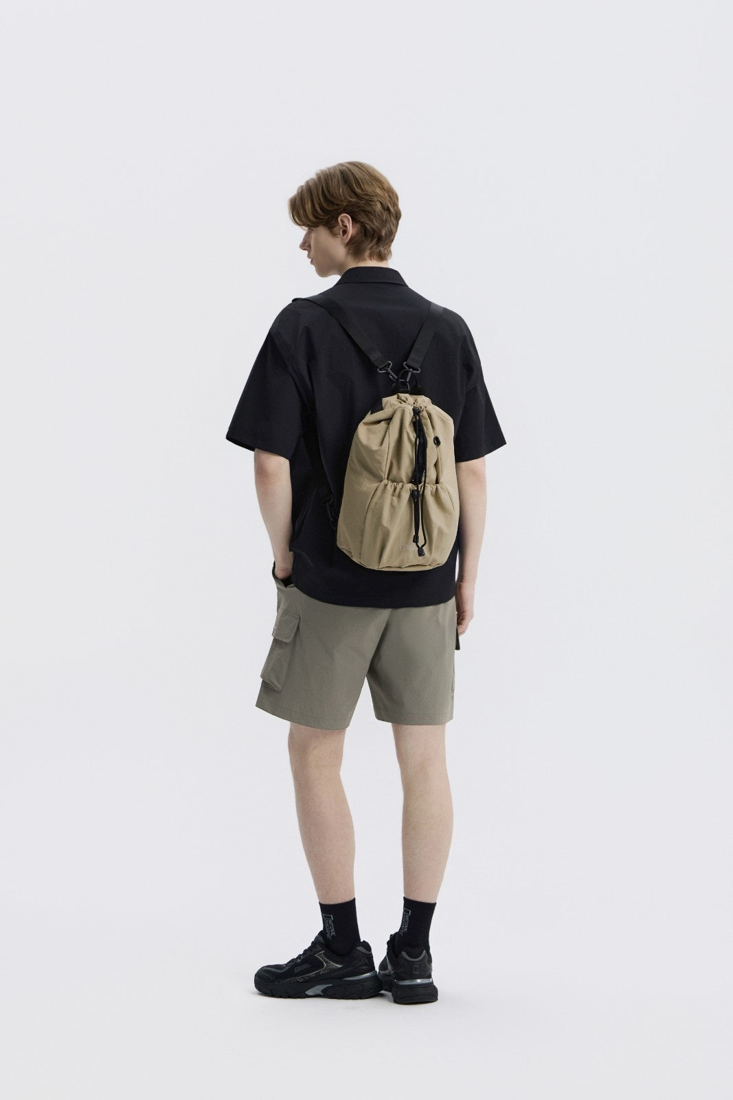 STRING SLING BAG BEIGE