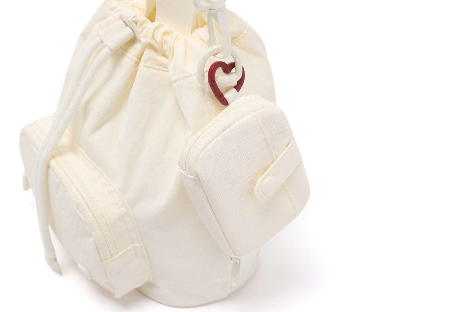WOMEN LUMI BUCKET BAG IVORY