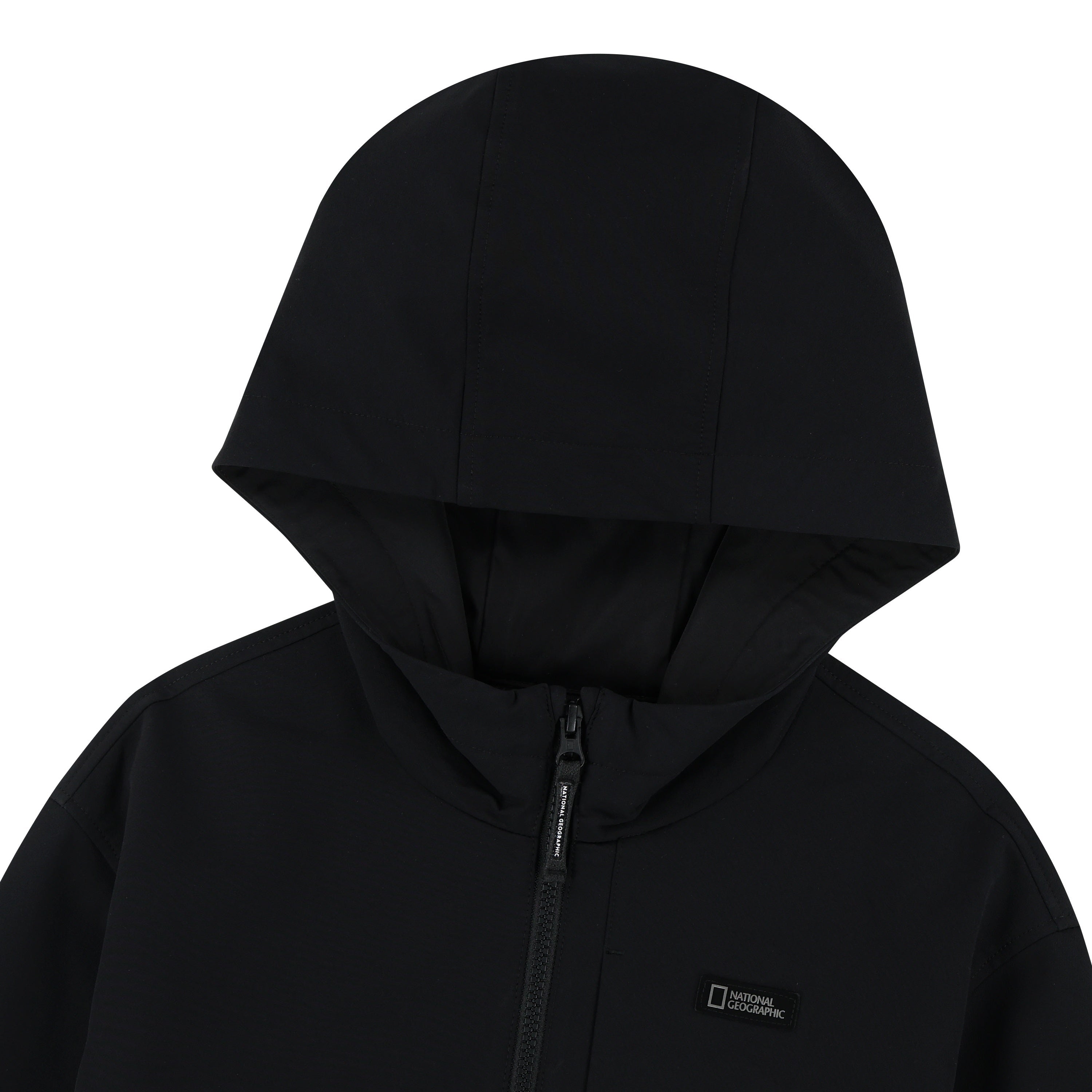 KIDS ADVENTURE ARCHELON DOUBLE-WARM HOODIE FULL ZIP UP CARBON BLACK