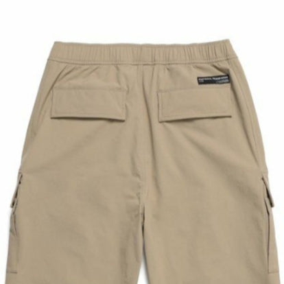 ARCHELON STRETCHED WOVEN STRAIGHT PANTS L/KHAKI
