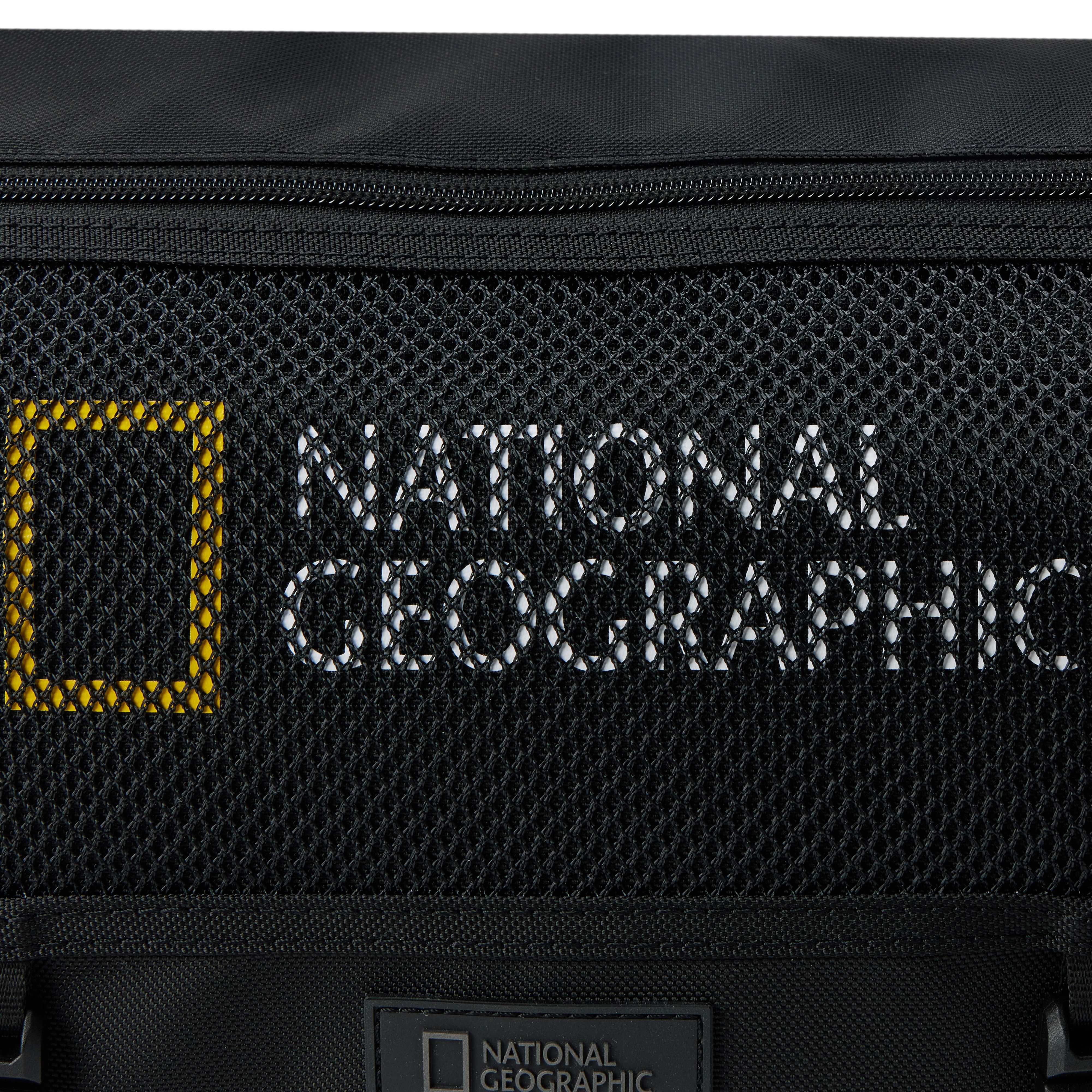 KIDS MESH MESSENGER BAG BLACK