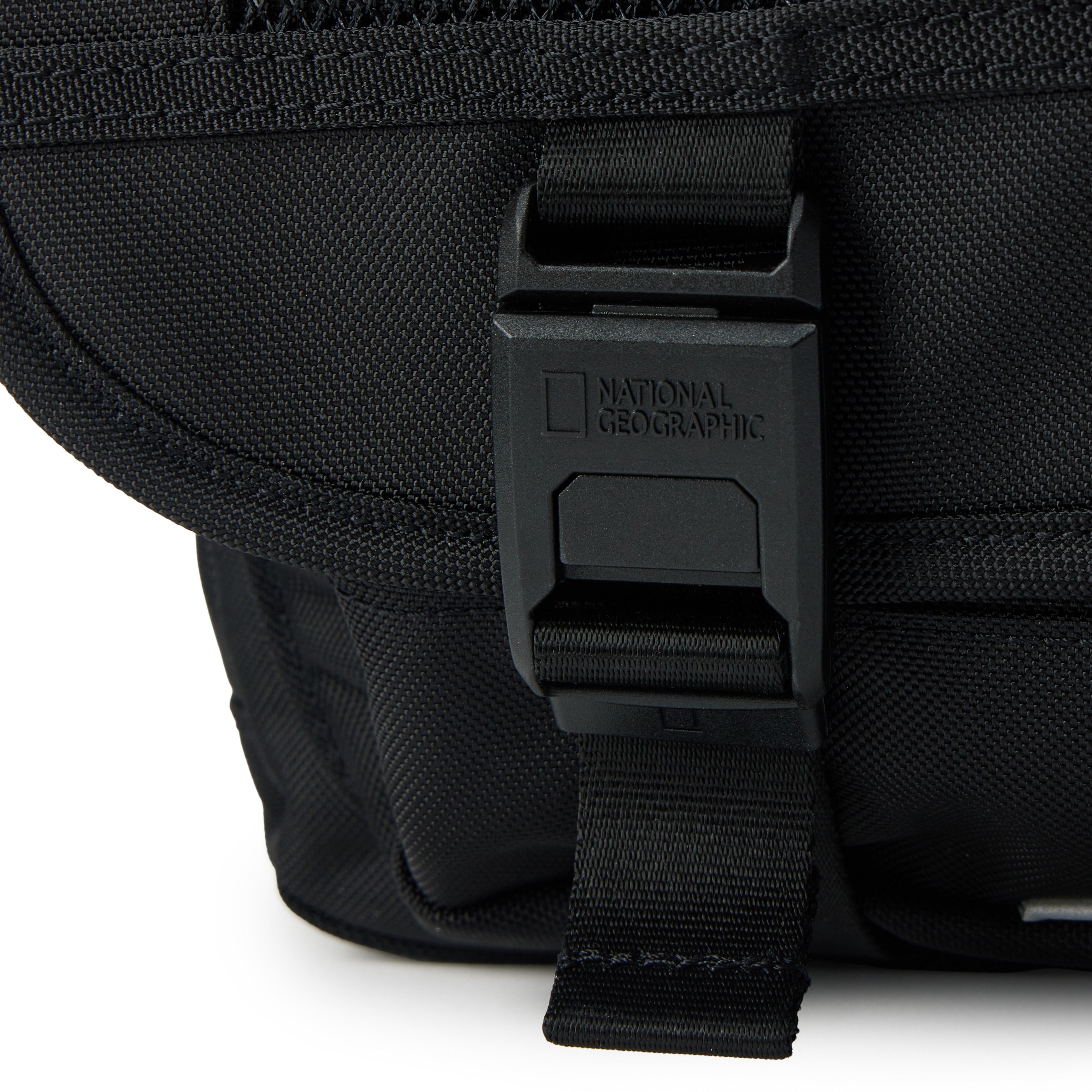 KIDS MESH MESSENGER BAG BLACK