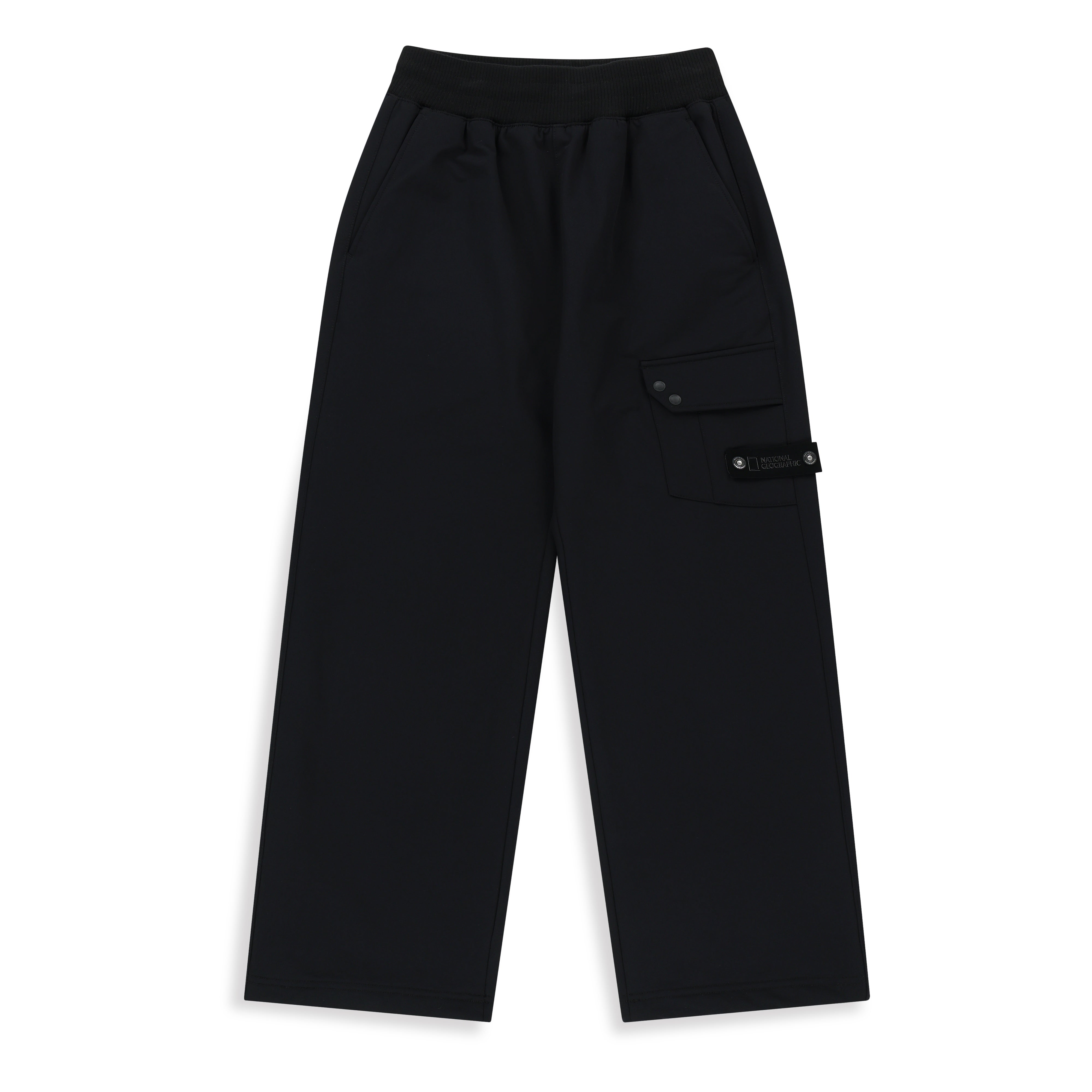KIDS ADVENTURE ARCHELON DOUBLE-WARM SEMI-BAGGY FIT PANTS CARBON BLACK