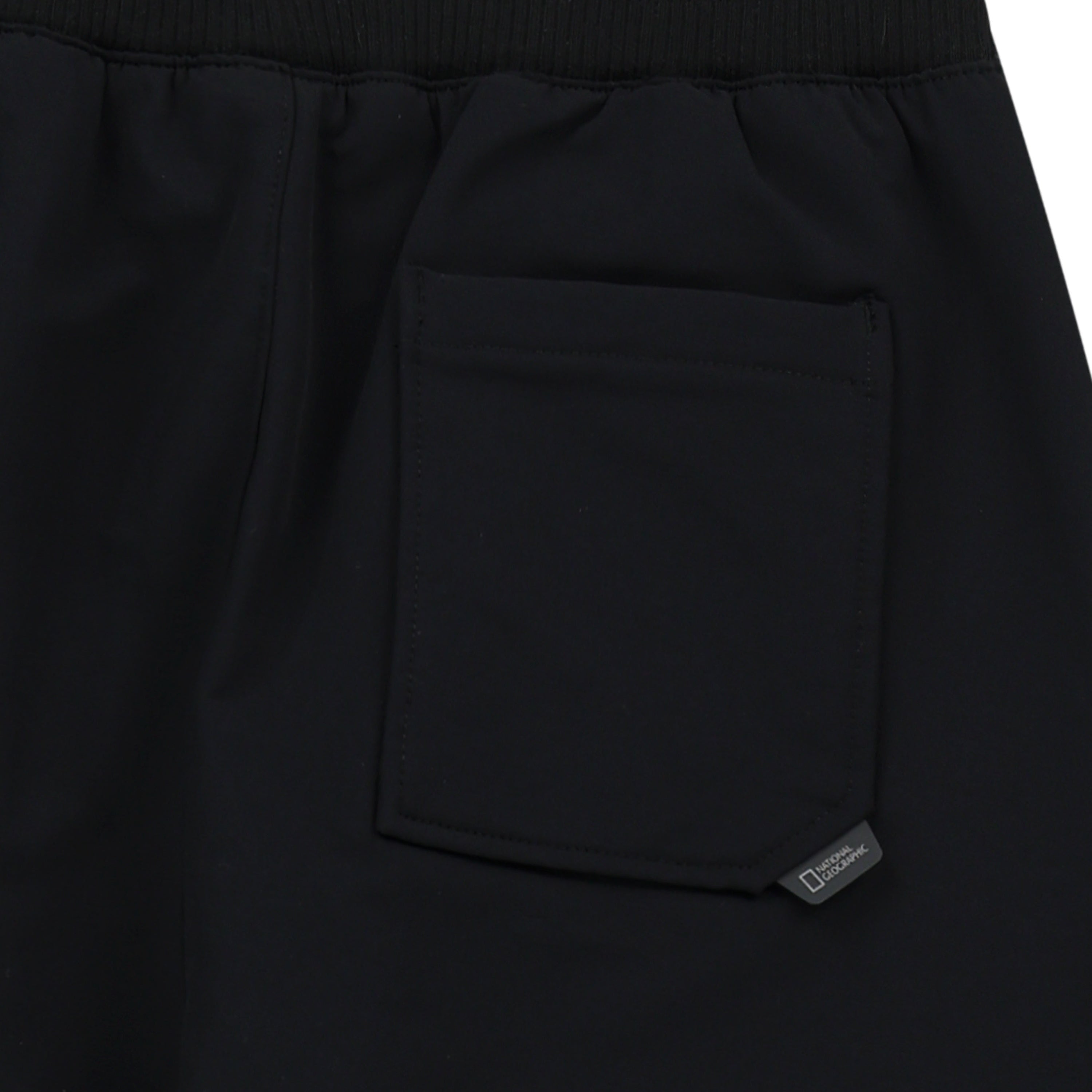 KIDS ADVENTURE ARCHELON DOUBLE-WARM SEMI-BAGGY FIT PANTS CARBON BLACK