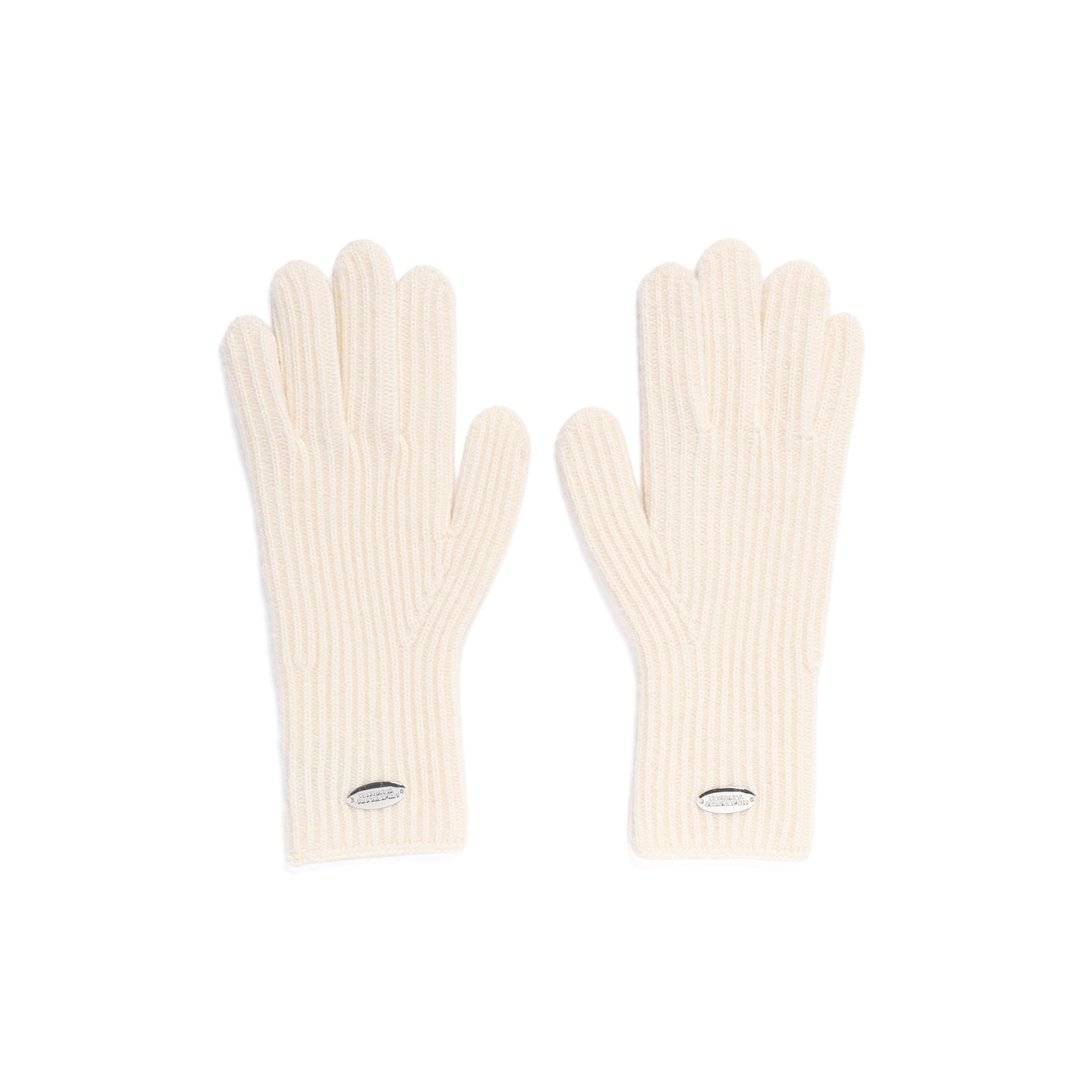 COZY KNIT GLOVES IVORY