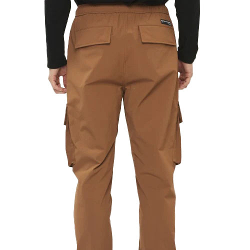 ARCHELON STRETCHED WOVEN STRAIGHT PANTS S/ORANGE