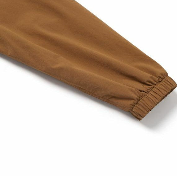 ARCHELON STRETCHED WOVEN ZIP-UP HOODIE S/ORANGE