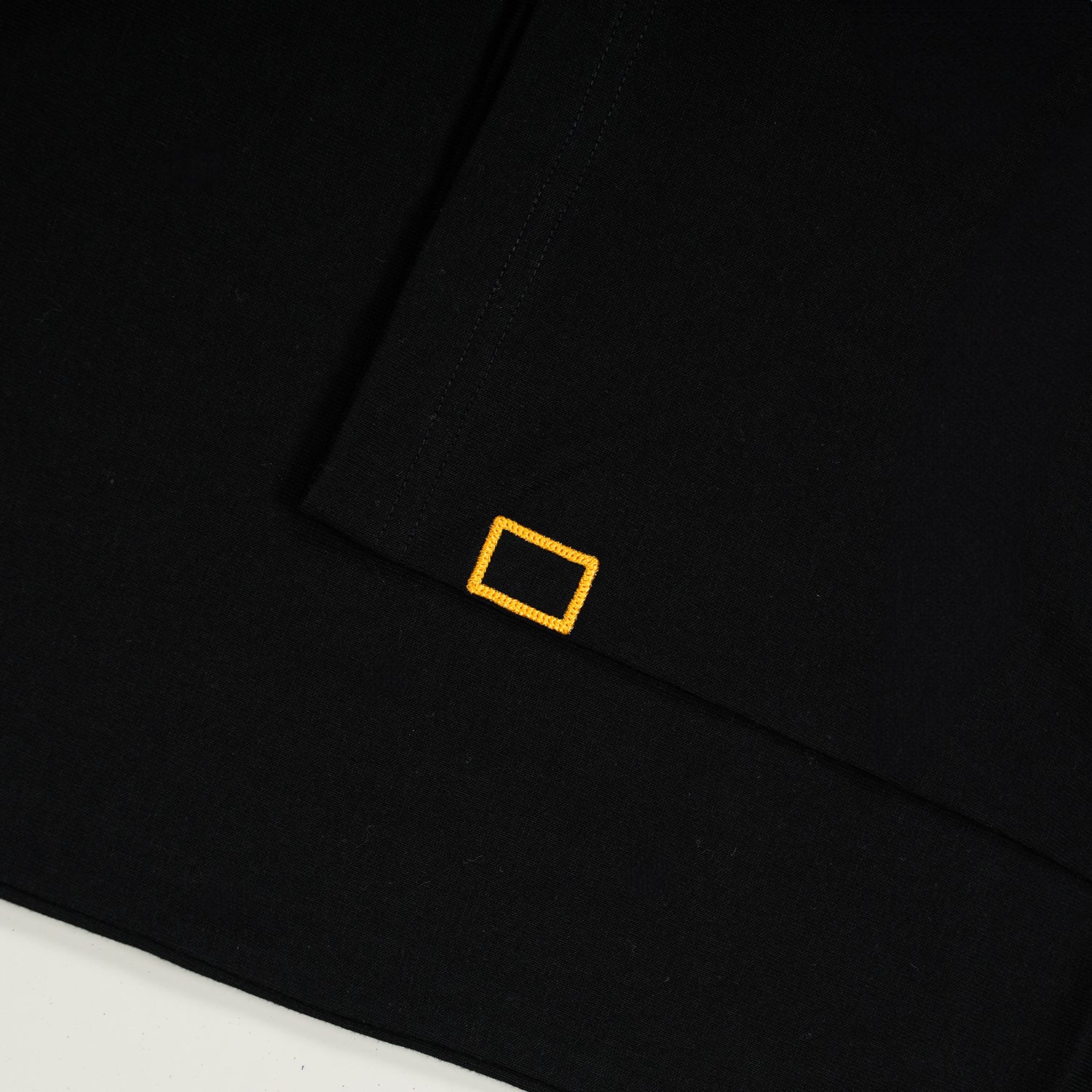 INDONESIA ISLAND SHORT SLEEVE T-SHIRT (SEMI OVER FIT) BLACK