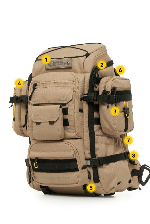 FIELD ENGINEERED BACKPACK BEIGE