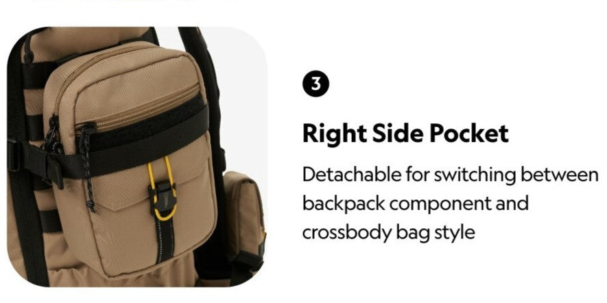 FIELD ENGINEERED BACKPACK BEIGE