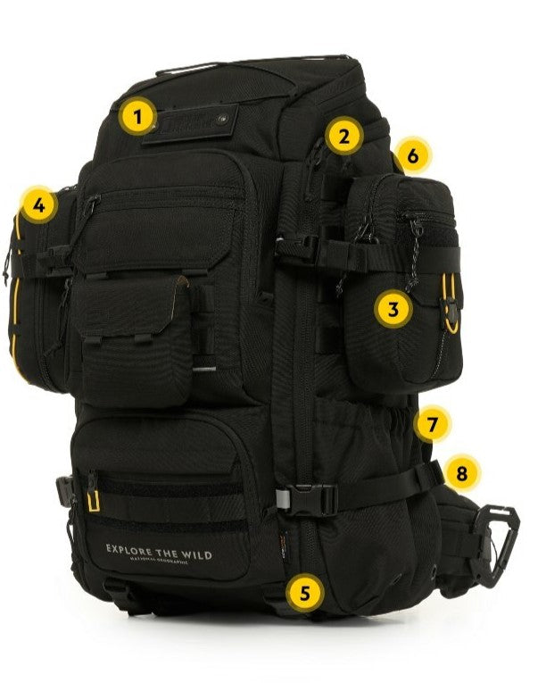 FIELD ENGINEERED BACKPACK BLACK