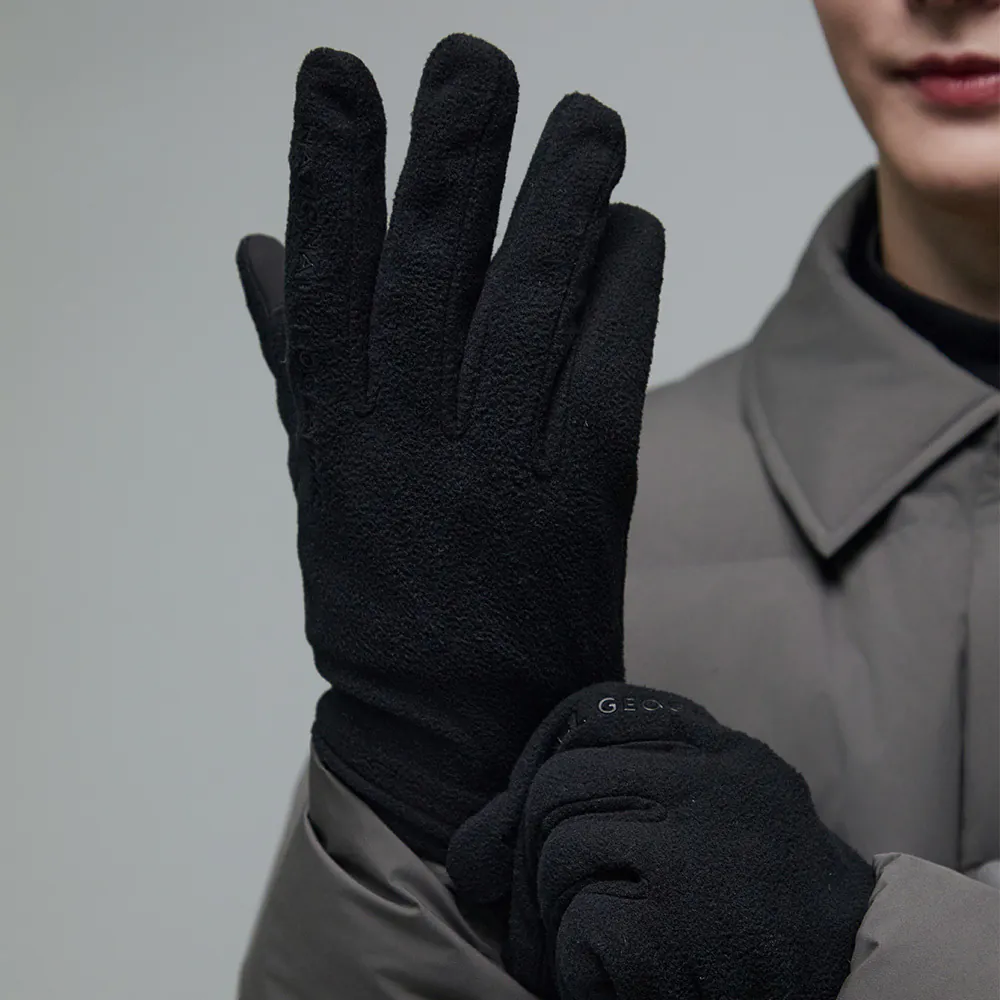 FLEECE GLOVES BLACK