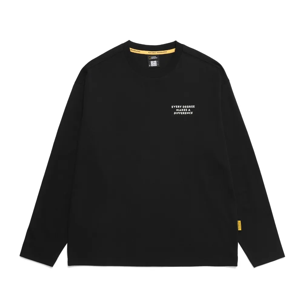 GLACIER CONCEPT GRAPHIC L/TEE CARBON BLACK