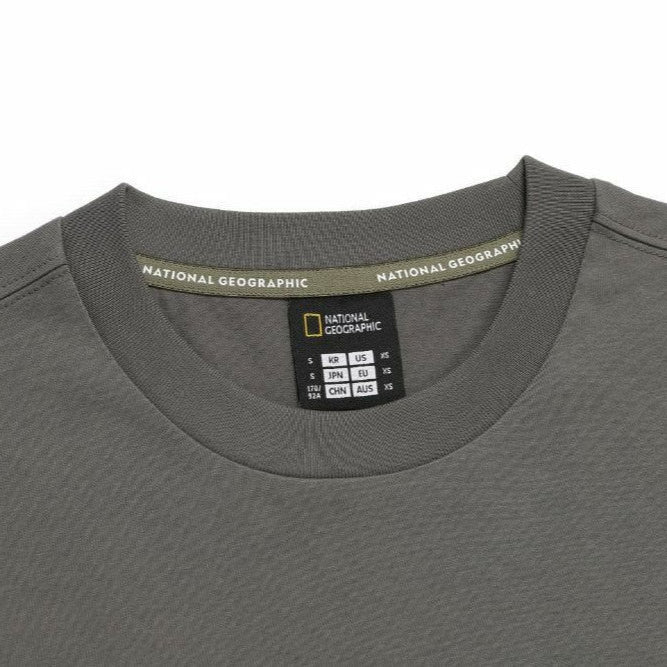 GLACIER CONCEPT GRAPHIC L/TEE STONE GREY