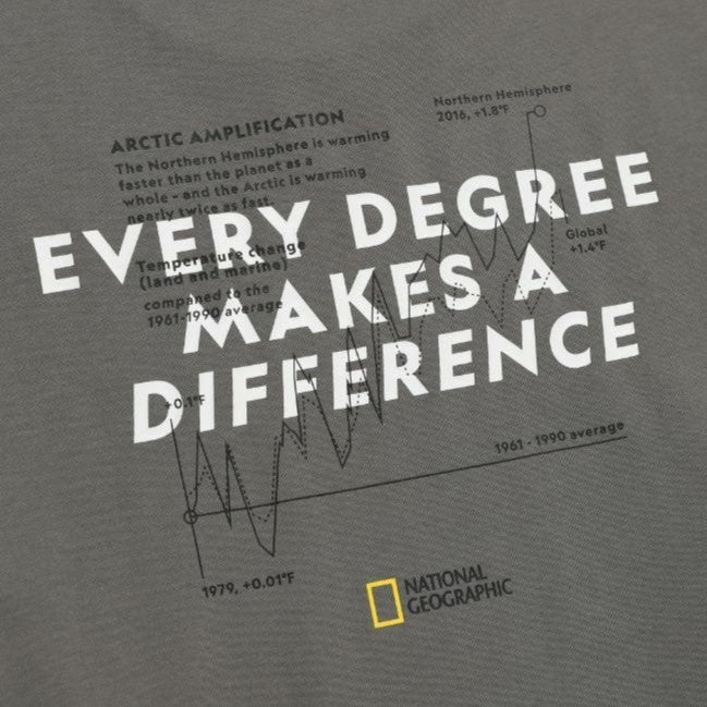 GLACIER CONCEPT GRAPHIC L/TEE STONE GREY