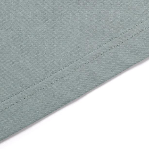 UNISEX SEMI-OVER FIT SUPIMA H/TEE KHAKI GREEN