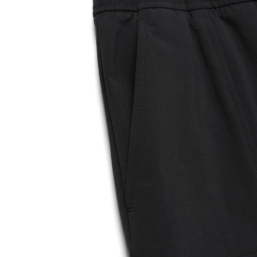ARCHELON STRETCHED WOVEN STRAIGHT PANTS CARBON BLACK