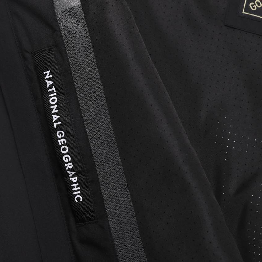 ATLAS GORE-TEX WATERPROOF JACKET CARBON BLACK
