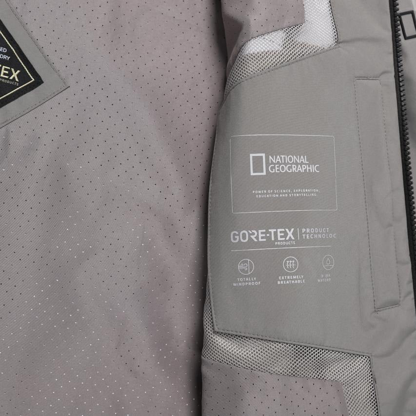 ATLAS GORE-TEX WATERPROOF JACKET MOURNING GREY