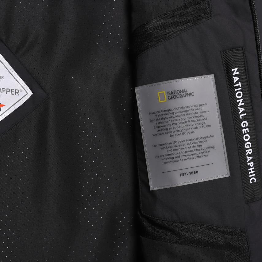 ATLAS WINDSTOPPER BY GORE-TEX LABS 2L JACKET CARBON BLACK