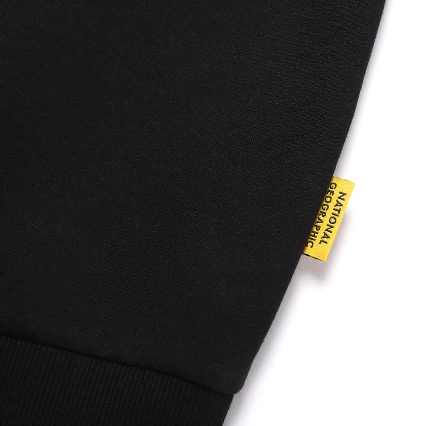 FOLHAS BIG LOGO BASIC FIT SWEATSHIRT CARBON BLACK