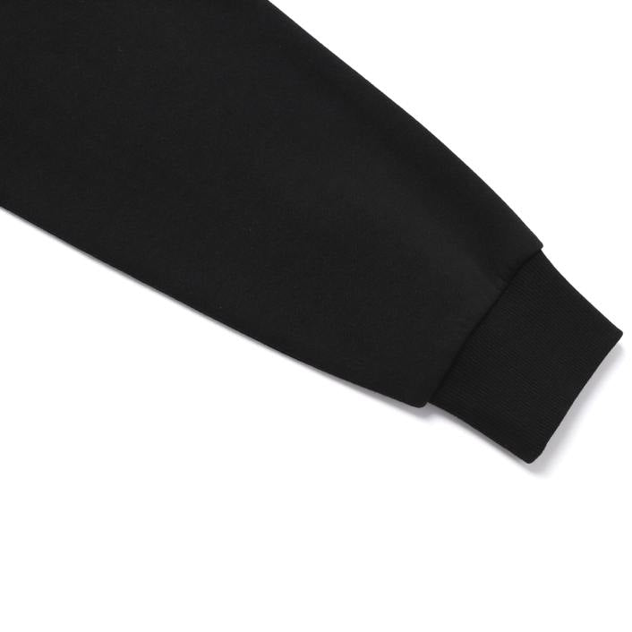 FOLHAS BIG LOGO BASIC FIT SWEATSHIRT CARBON BLACK