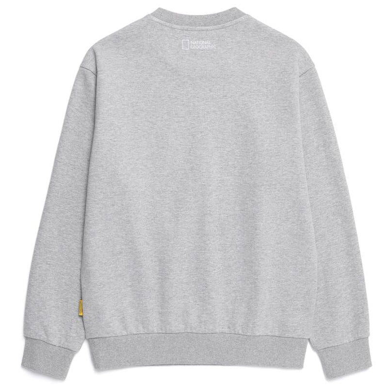 FOLHAS BIG LOGO BASIC FIT SWEATSHIRT M/GREY