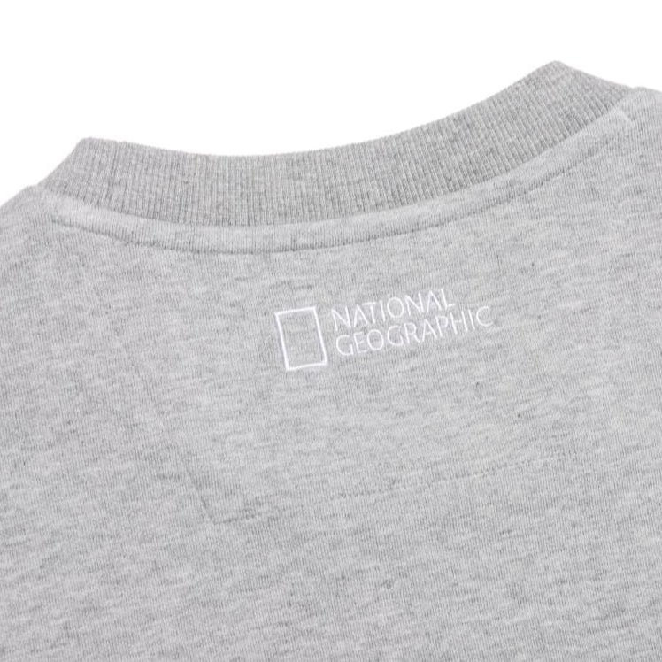 FOLHAS BIG LOGO BASIC FIT SWEATSHIRT M/GREY