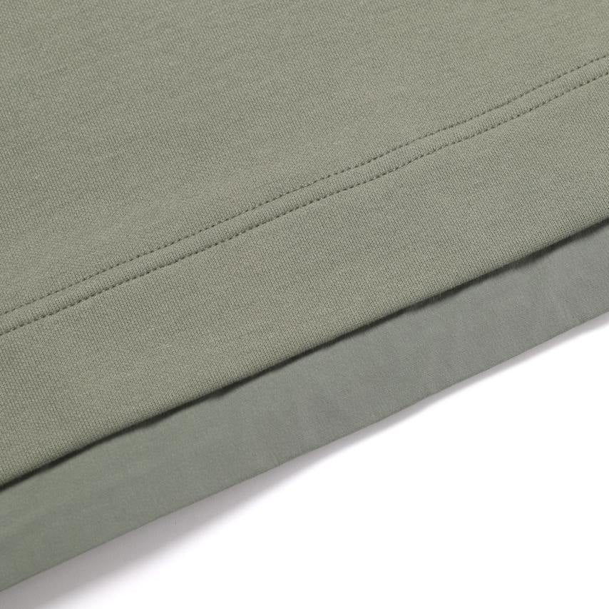 HYBRID SEMI OVER FIT SWEATSHIRT KHAKI