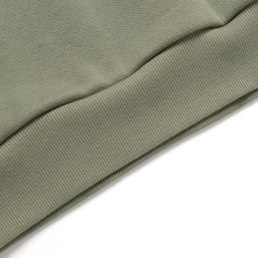LEUCOS BIG LOGO HOODIE LICHEN KHAKI