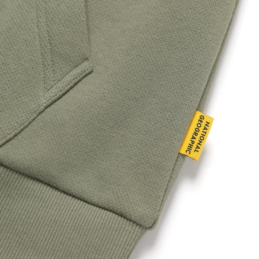 LEUCOS BIG LOGO HOODIE LICHEN KHAKI