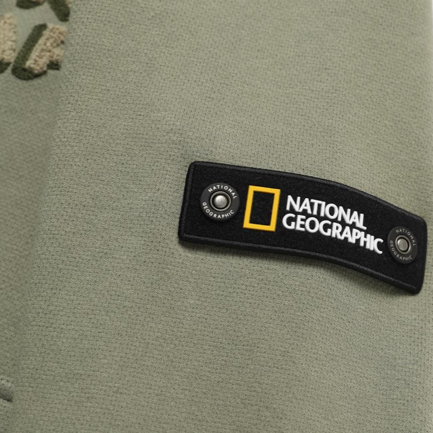 LEUCOS BIG LOGO HOODIE LICHEN KHAKI