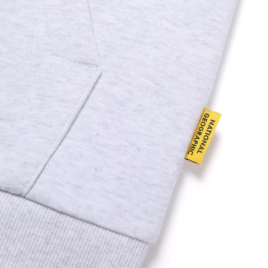 MARGAY FULL ZIP UP HOODIE M/IVORY