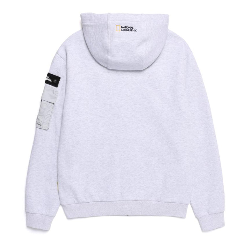 MARGAY FULL ZIP UP HOODIE M/IVORY