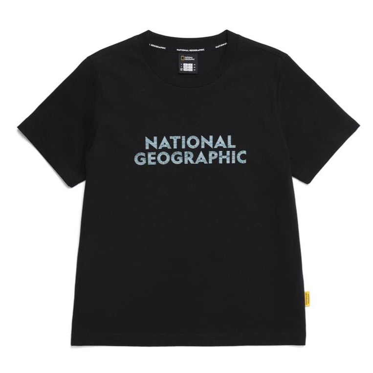 NEODY BIG LOGO BASIC FIT SHORT SLEEVE T-SHIRT CARBON BLACK
