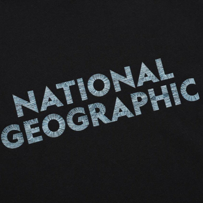 NEODY BIG LOGO BASIC FIT SHORT SLEEVE T-SHIRT CARBON BLACK