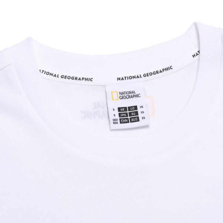 NEODY BIG LOGO BASIC FIT SHORT SLEEVE T-SHIRT WHITE
