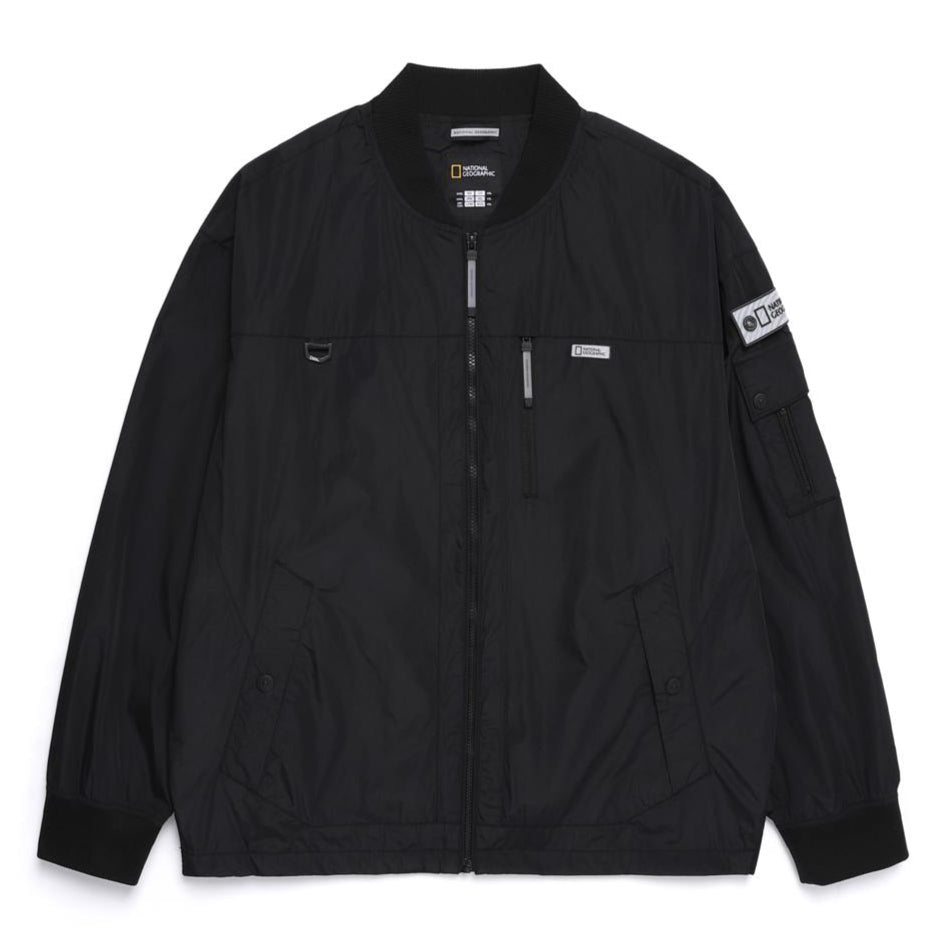 NRN ROMUS BOMBER JUMPER CARBON BLACK