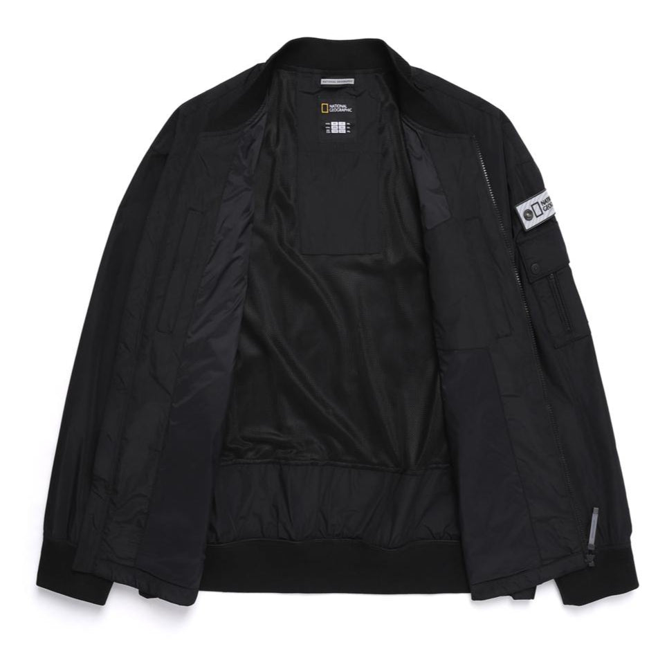 NRN ROMUS BOMBER JUMPER CARBON BLACK
