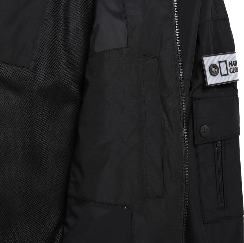 NRN ROMUS BOMBER JUMPER CARBON BLACK