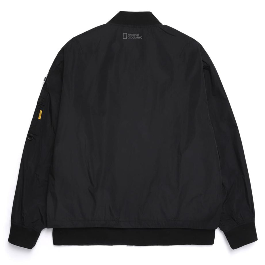 NRN ROMUS BOMBER JUMPER CARBON BLACK