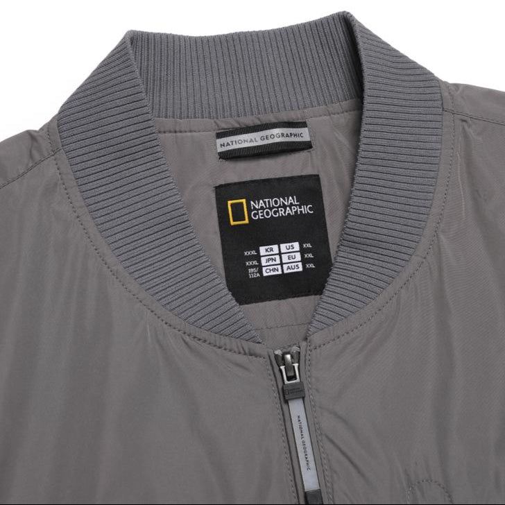 NRN ROMUS BOMBER JUMPER STONE GREY