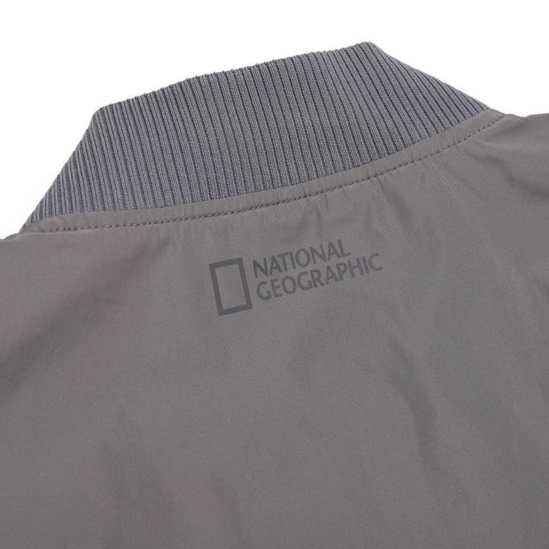 NRN ROMUS BOMBER JUMPER STONE GREY