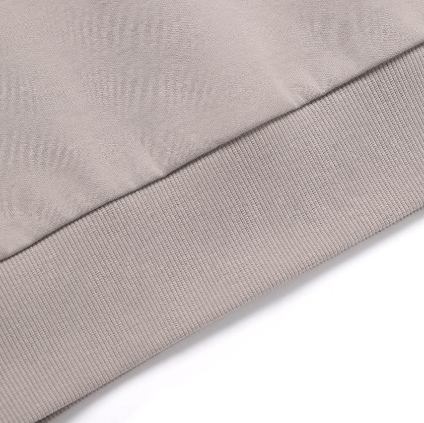 NRN SLEEVE POCKET SEMI-OVER FIT SWEATSHIRT OAK BEIGE