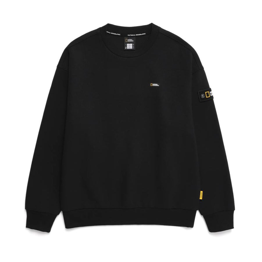 STANDARD VELUX SEMI-OVER FIT SWEATSHIRT CARBON BLACK