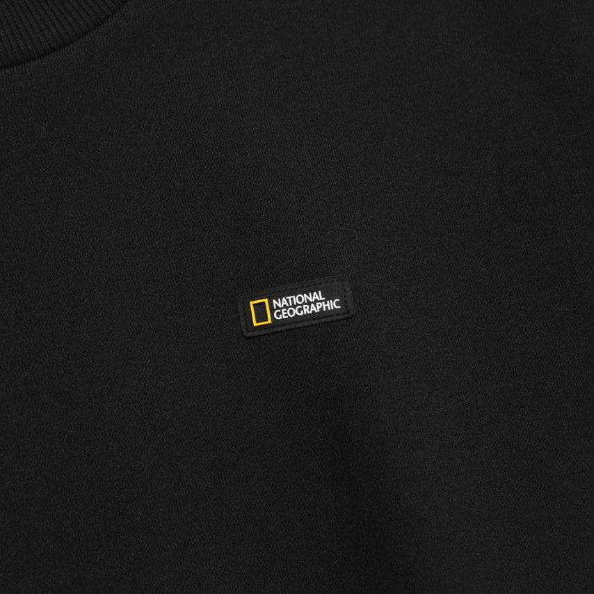 STANDARD VELUX SEMI-OVER FIT SWEATSHIRT CARBON BLACK