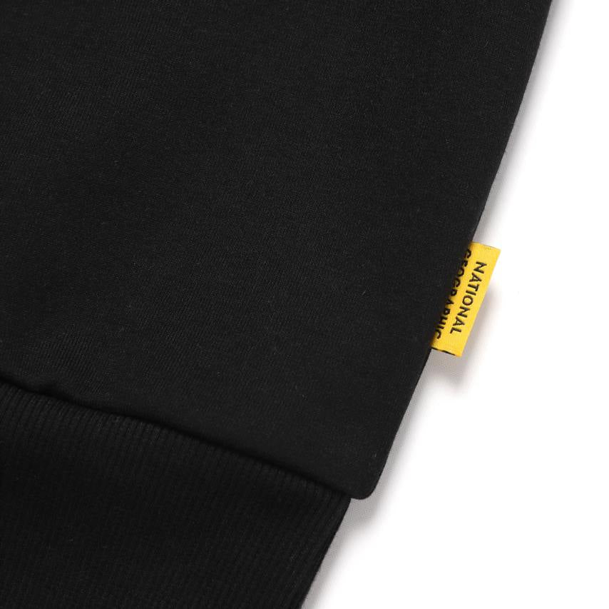 STANDARD VELUX SEMI-OVER FIT SWEATSHIRT CARBON BLACK